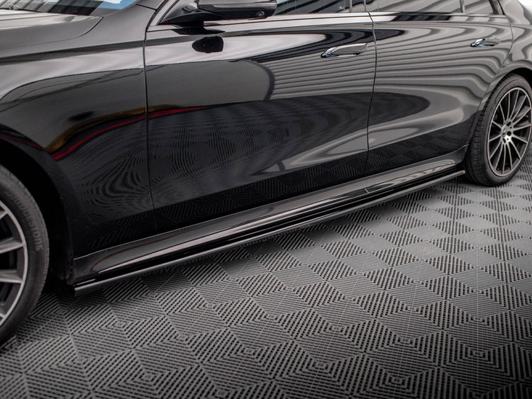 Side Skirts Diffusers Mercedes S Long AMG-Line V223 - Wayside Performance 