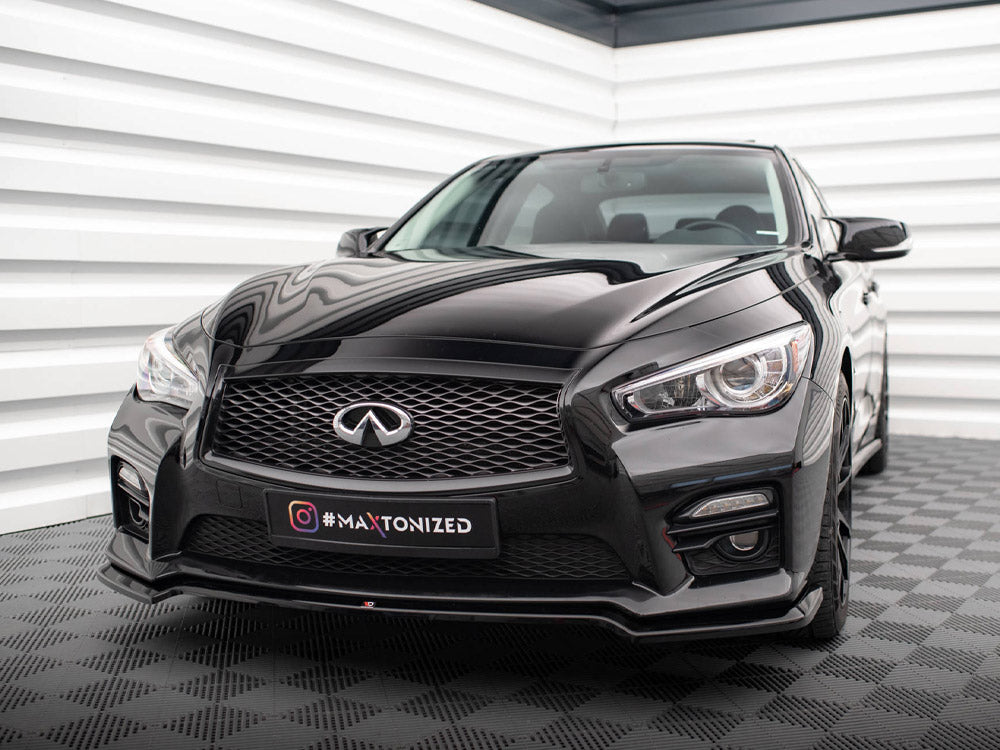Front Splitter V.1 Infiniti Q50 S Mk1 - Wayside Performance 