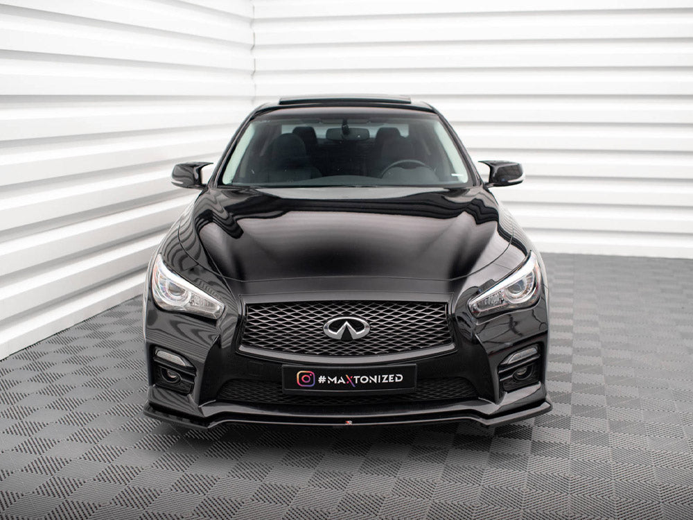 Front Splitter V.1 Infiniti Q50 S Mk1 - Wayside Performance 
