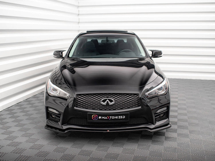 Front Splitter V.1 Infiniti Q50 S Mk1 - Wayside Performance 