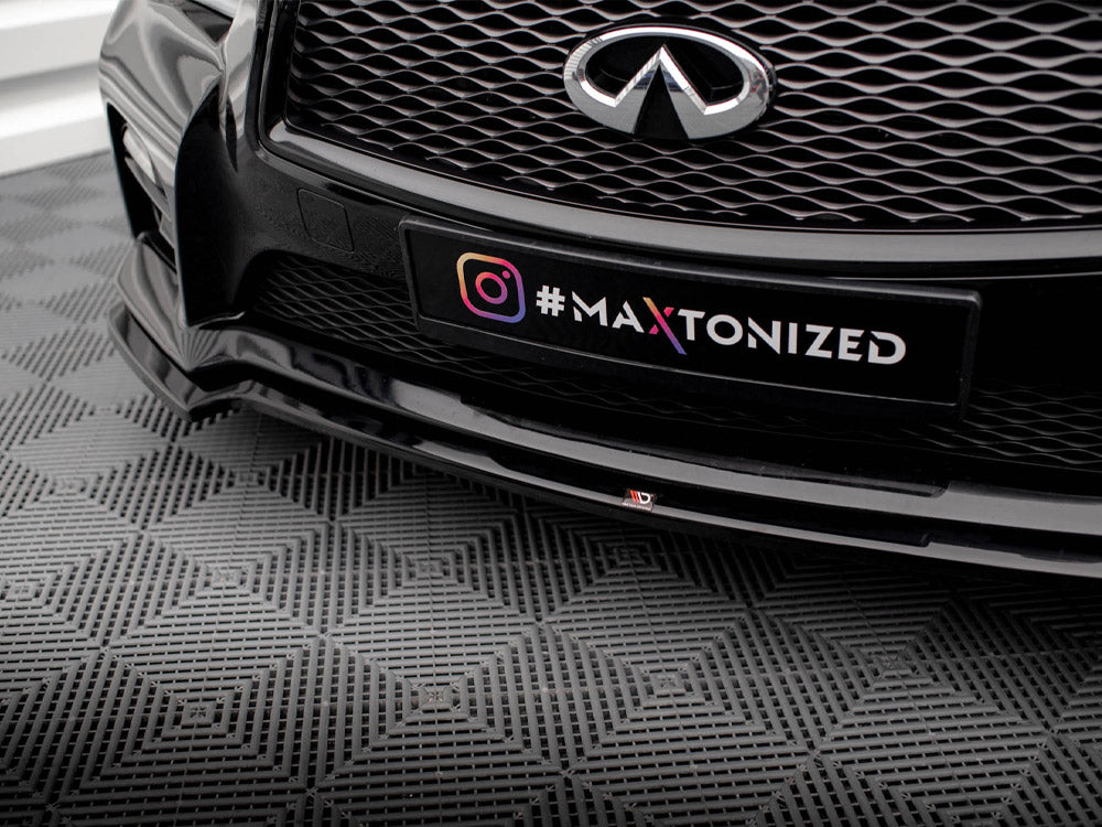 Front Splitter V.1 Infiniti Q50 S Mk1 - Wayside Performance 