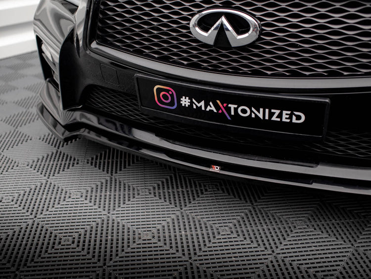 Front Splitter V.1 Infiniti Q50 S Mk1 - Wayside Performance 