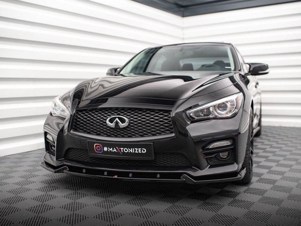 Front Splitter V.2 Infiniti Q50 S Mk1 - Wayside Performance 
