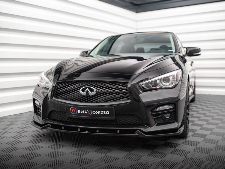 Front Splitter V.2 Infiniti Q50 S Mk1 - Wayside Performance 