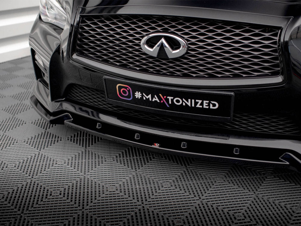 Front Splitter V.2 Infiniti Q50 S Mk1 - Wayside Performance 