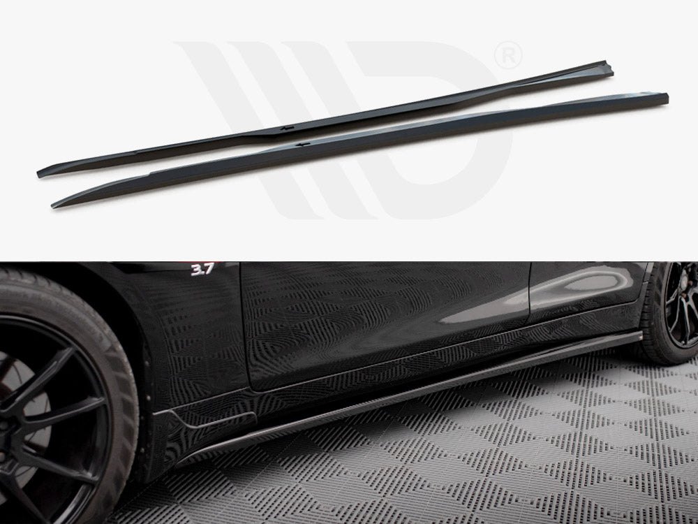 Side Skirts Diffusers Infiniti Q50 S Mk1 - Wayside Performance 