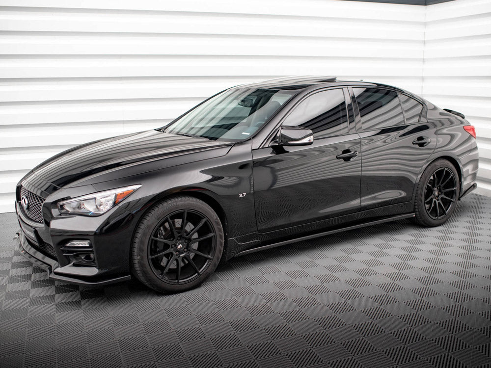 Side Skirts Diffusers Infiniti Q50 S Mk1 - Wayside Performance 