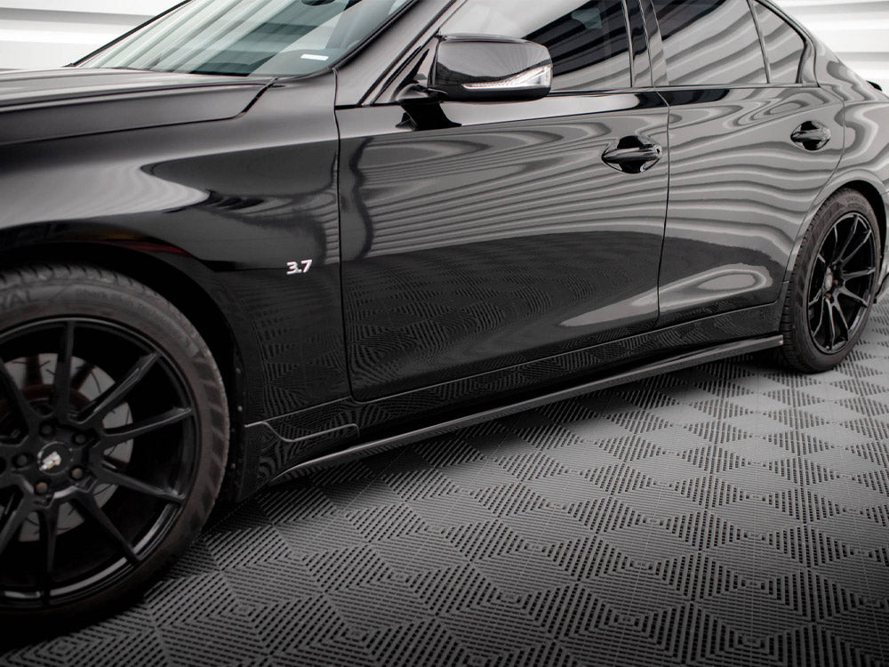 Side Skirts Diffusers Infiniti Q50 S Mk1 - Wayside Performance 