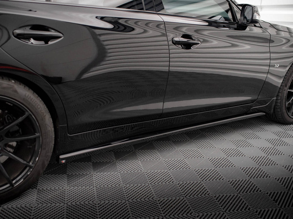 Side Skirts Diffusers Infiniti Q50 S Mk1 - Wayside Performance 