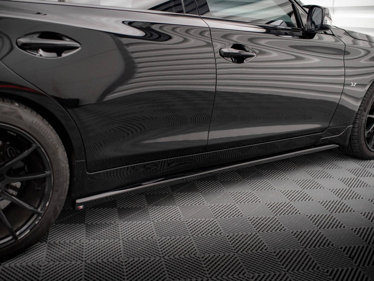 Side Skirts Diffusers Infiniti Q50 S Mk1 - Wayside Performance 