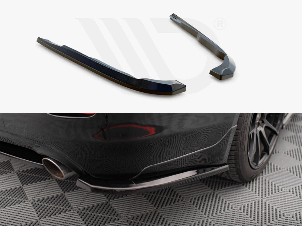 Rear Side Splitters Infiniti Q50 S Mk1 - Wayside Performance 