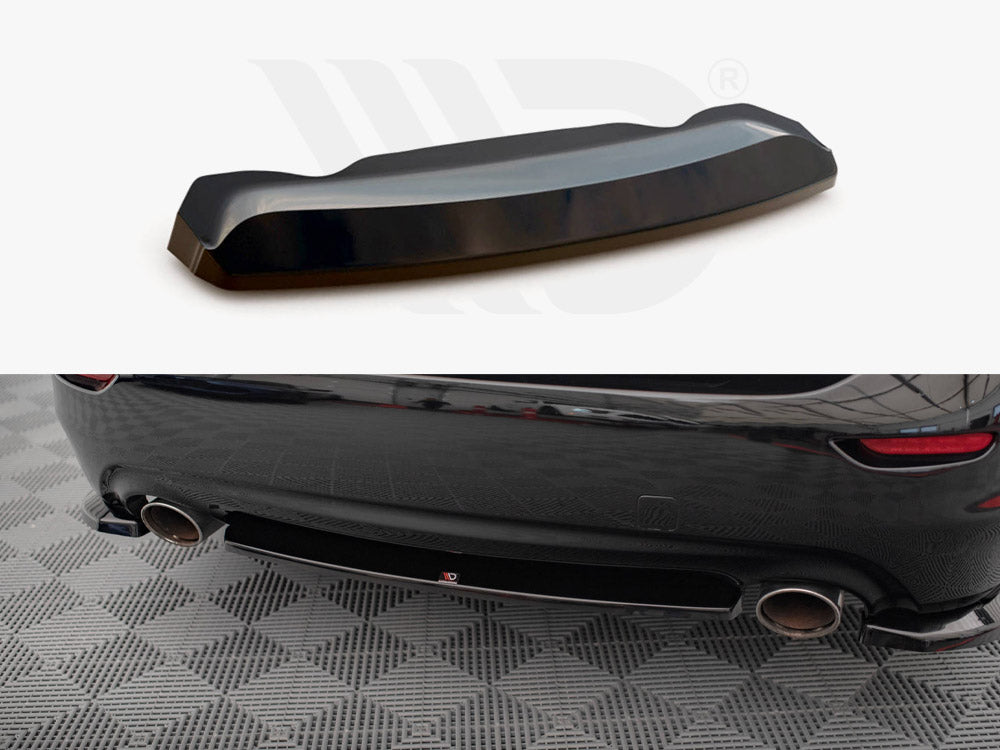 Central Rear Splitter Infiniti Q50 S Mk1 - Wayside Performance 