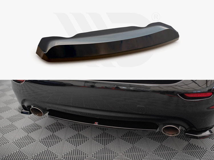 Central Rear Splitter Infiniti Q50 S Mk1 - Wayside Performance 