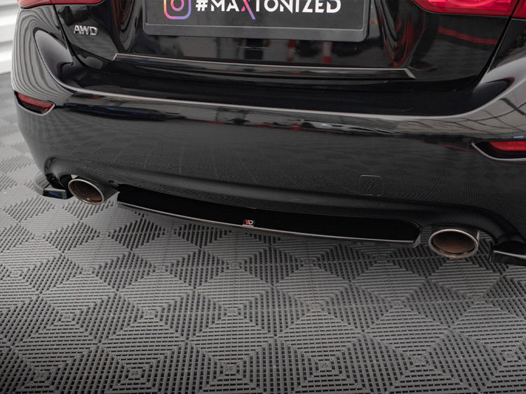 Central Rear Splitter Infiniti Q50 S Mk1 - Wayside Performance 