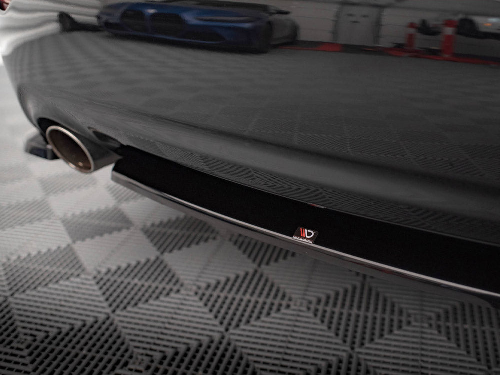 Central Rear Splitter Infiniti Q50 S Mk1 - Wayside Performance 