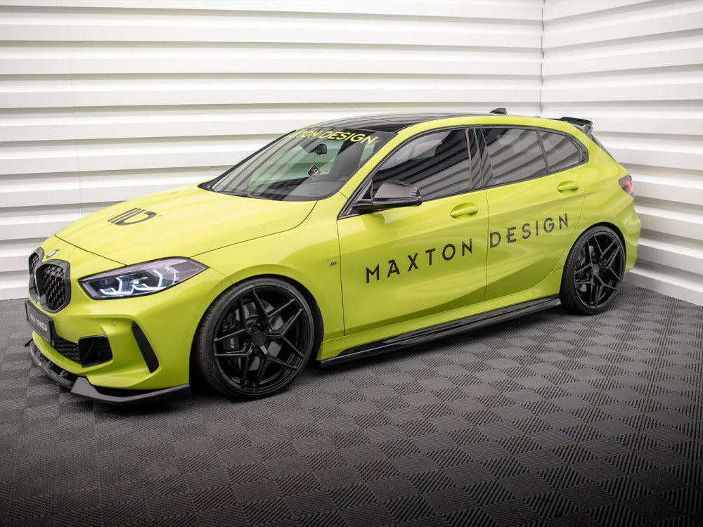 Side Skirts Diffusers V.4 BMW 1 F40 M-Sport / M135i - Wayside Performance 
