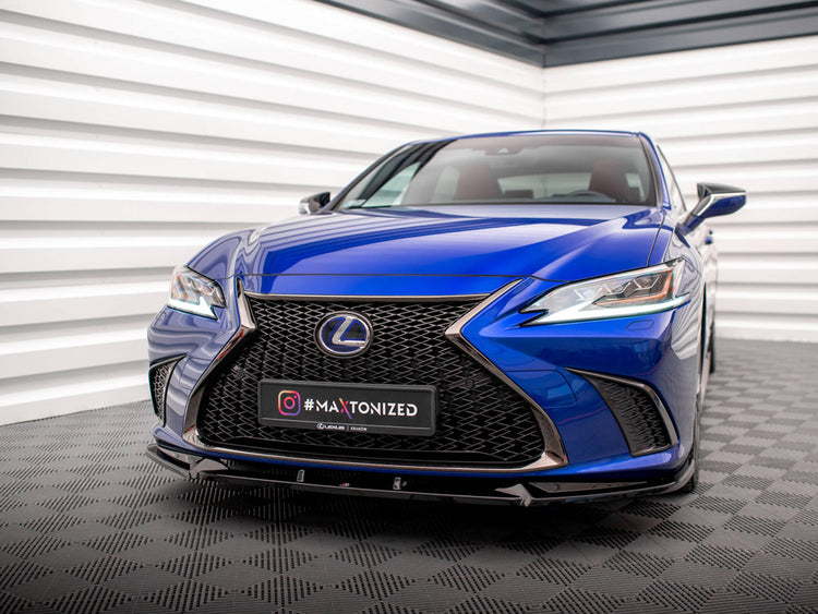 Front Splitter V.2 Lexus ES F Sport Mk7 - Wayside Performance 