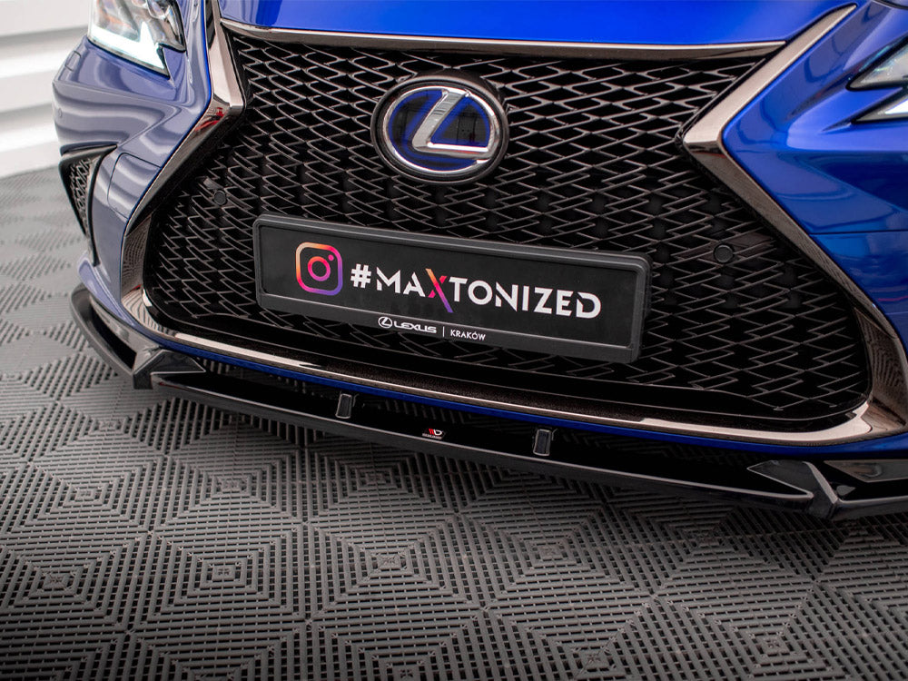 Front Splitter V.2 Lexus ES F Sport Mk7 - Wayside Performance 