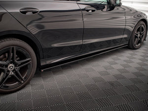 Side Skirts Diffusers Mercedes C43 / C AMG Line Sedan W205 Facelift - Wayside Performance 