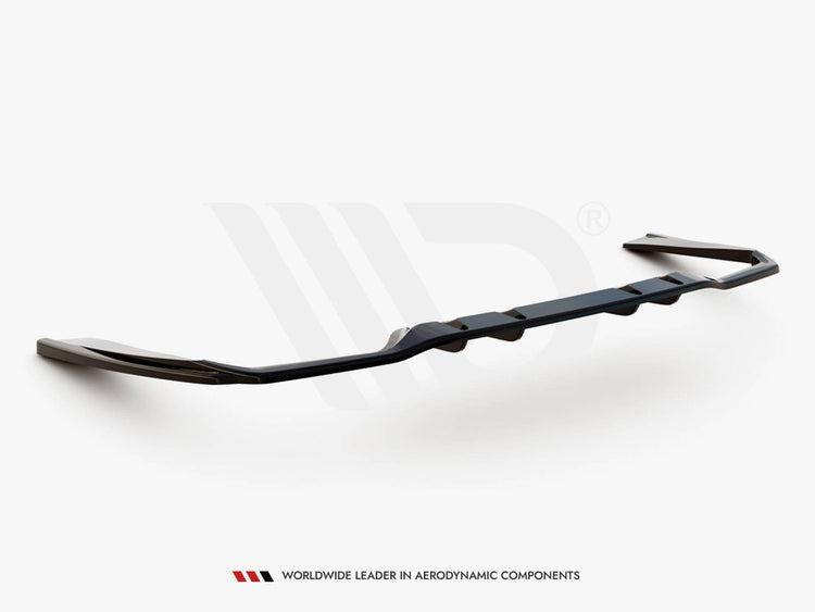 Central Rear Splitter (Vertical Bars) Mercedes AMG C 43 Sedan W205 Facelift - Wayside Performance 