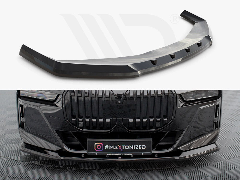 Front Splitter V.1 BMW 7 M-Pack / M760e G70 - Wayside Performance 