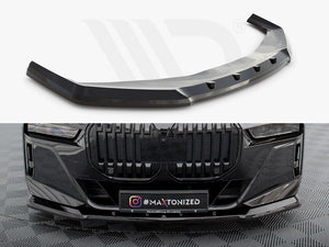 Front Splitter V.1 BMW 7 M-Pack / M760e G70 - Wayside Performance 