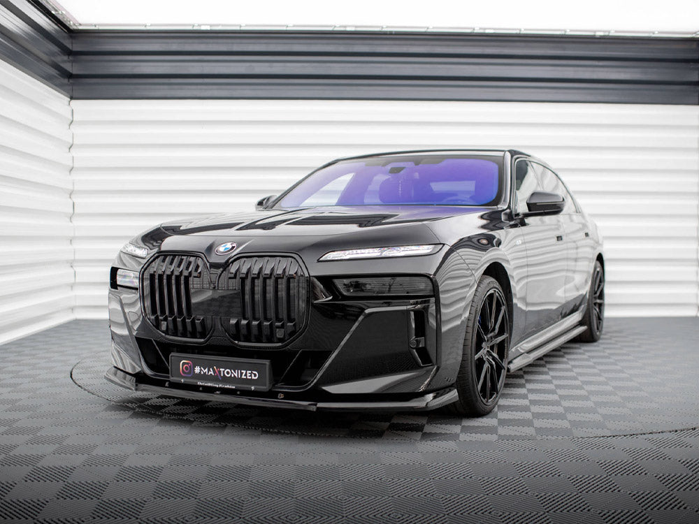 Front Splitter V.1 BMW 7 M-Pack / M760e G70 - Wayside Performance 