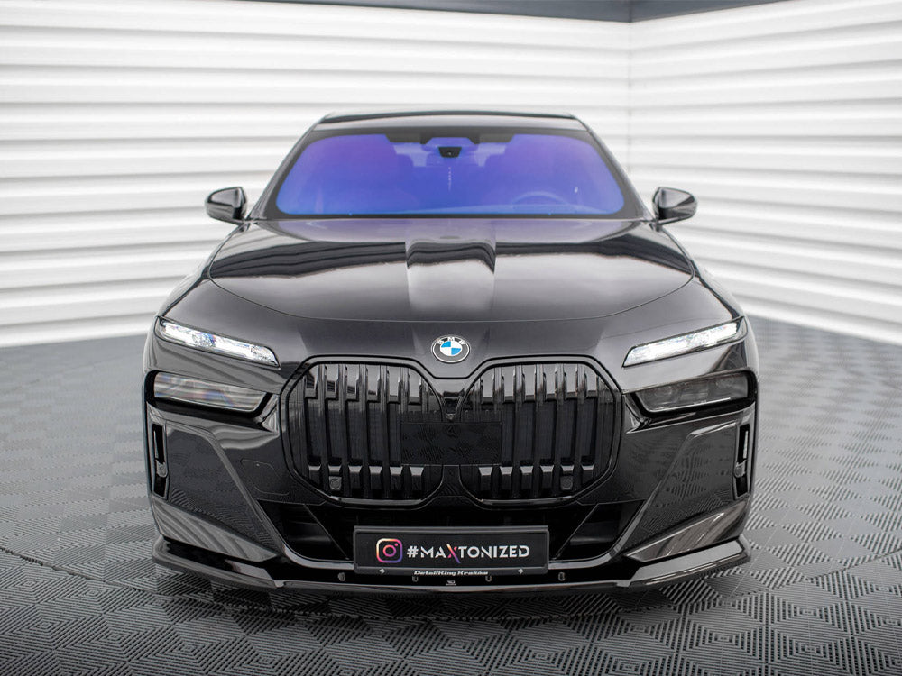 Front Splitter V.1 BMW 7 M-Pack / M760e G70 - Wayside Performance 