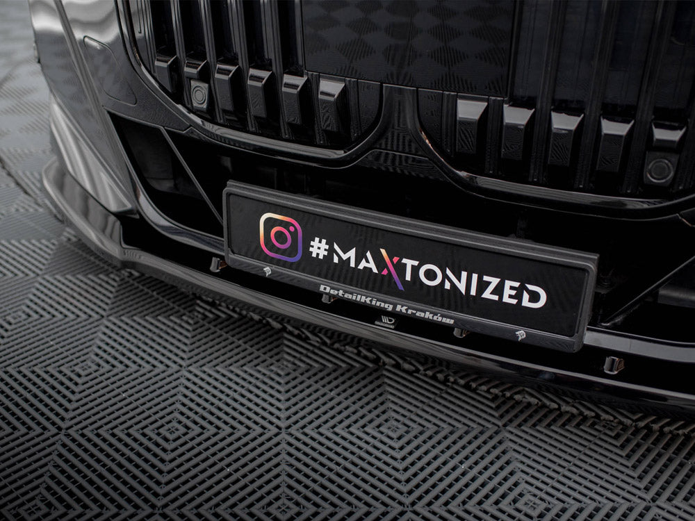 Front Splitter V.1 BMW 7 M-Pack / M760e G70 - Wayside Performance 