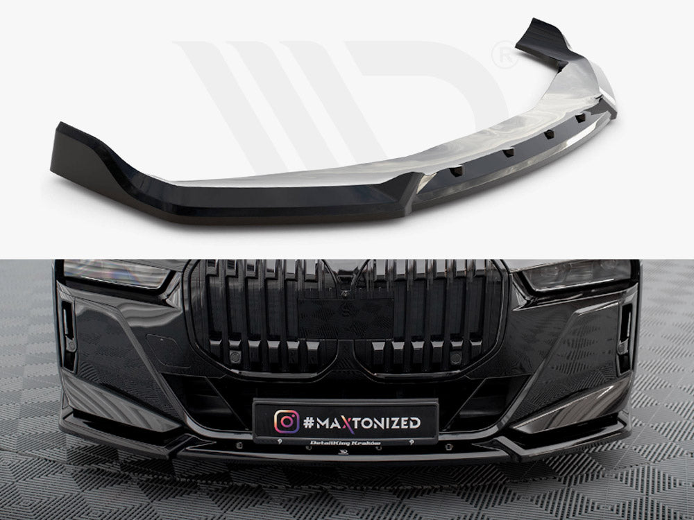Front Splitter V.2 BMW 7 M-Pack / M760e G70 - Wayside Performance 