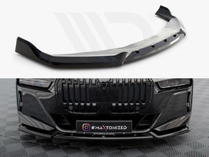 Front Splitter V.2 BMW 7 M-Pack / M760e G70 - Wayside Performance 