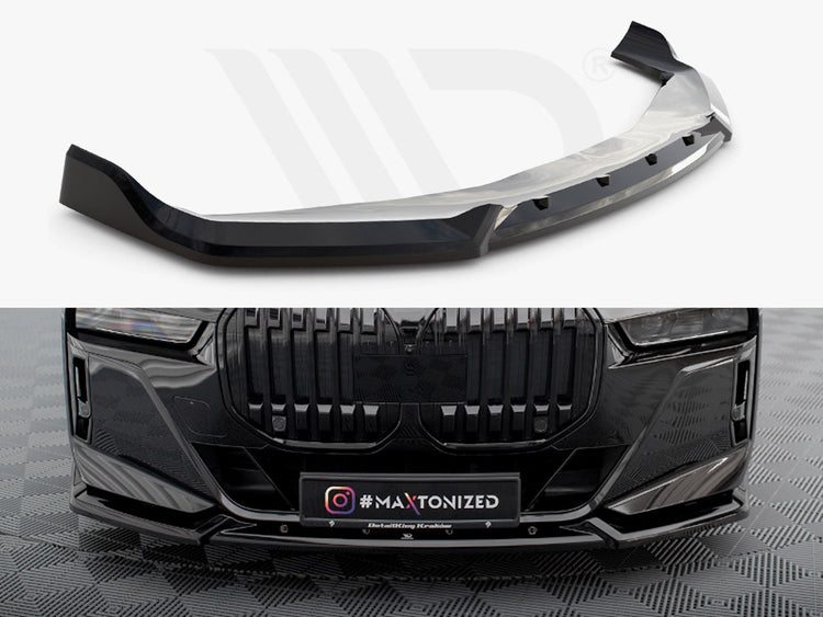 Front Splitter V.2 BMW 7 M-Pack / M760e G70 - Wayside Performance 