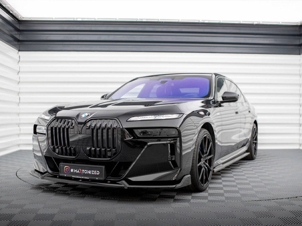 Front Splitter V.2 BMW 7 M-Pack / M760e G70 - Wayside Performance 