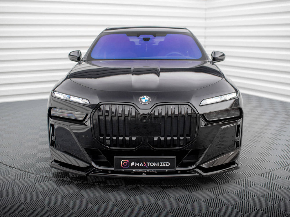 Front Splitter V.2 BMW 7 M-Pack / M760e G70 - Wayside Performance 