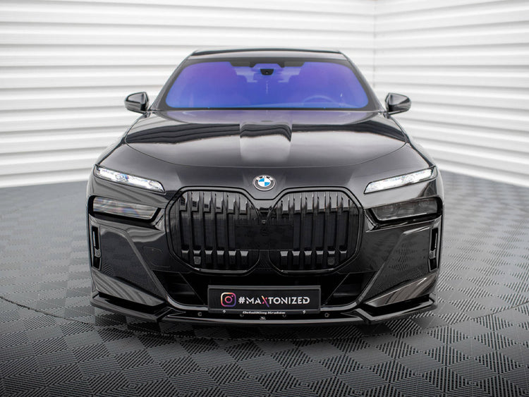 Front Splitter V.2 BMW 7 M-Pack / M760e G70 - Wayside Performance 