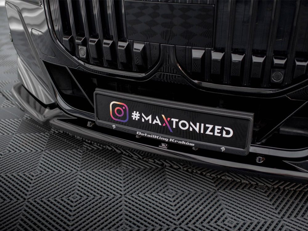 Front Splitter V.2 BMW 7 M-Pack / M760e G70 - Wayside Performance 