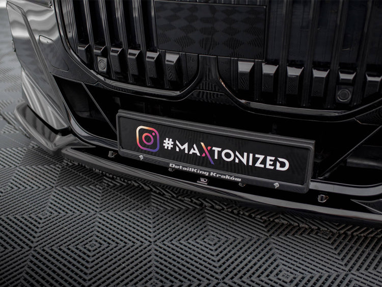 Front Splitter V.2 BMW 7 M-Pack / M760e G70 - Wayside Performance 