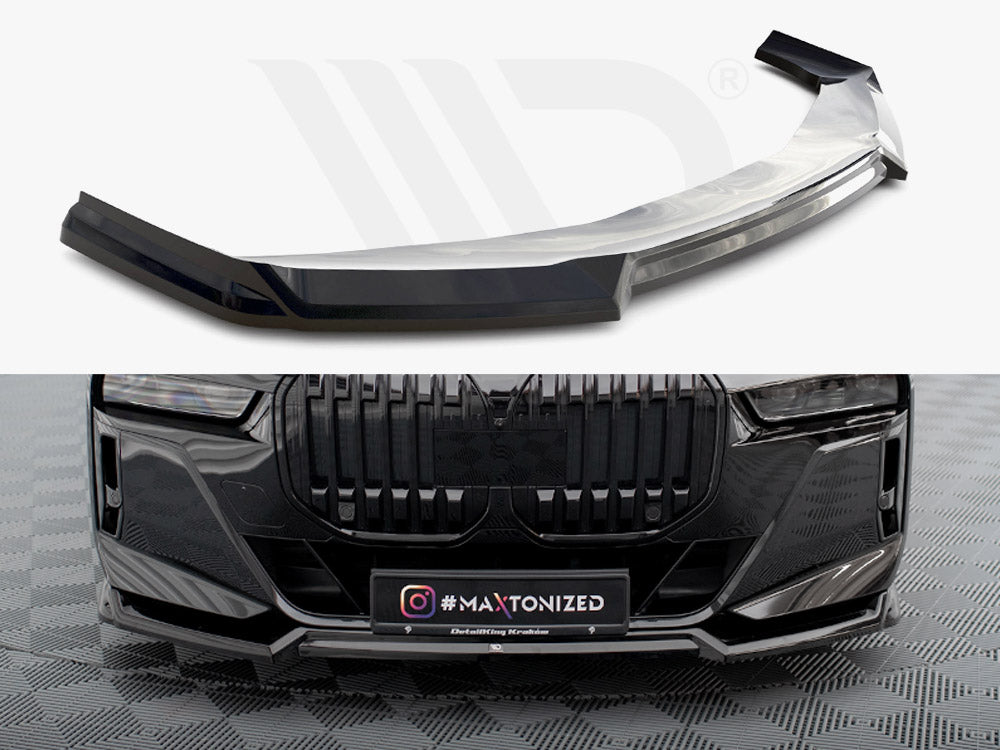 Front Splitter V.3 BMW 7 M-Pack / M760e G70 - Wayside Performance 