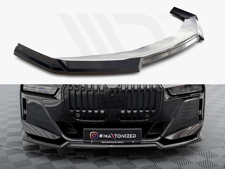 Front Splitter V.3 BMW 7 M-Pack / M760e G70 - Wayside Performance 
