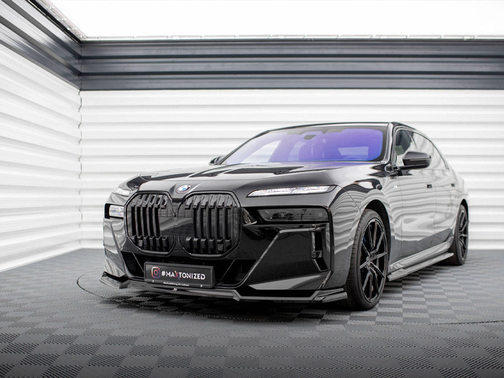 Front Splitter V.3 BMW 7 M-Pack / M760e G70 - Wayside Performance 