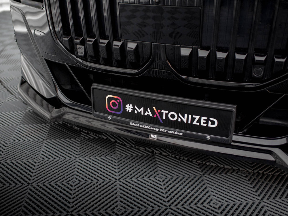 Front Splitter V.3 BMW 7 M-Pack / M760e G70 - Wayside Performance 