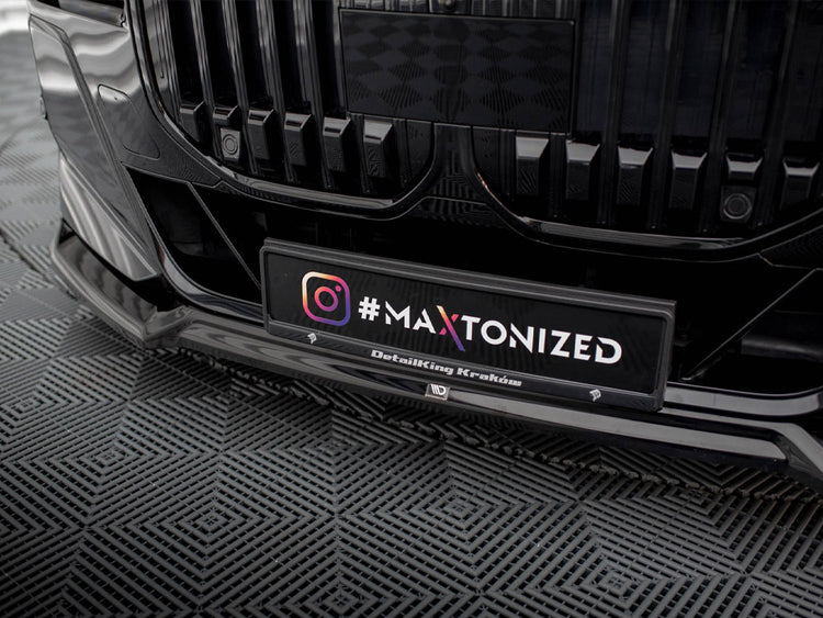 Front Splitter V.3 BMW 7 M-Pack / M760e G70 - Wayside Performance 