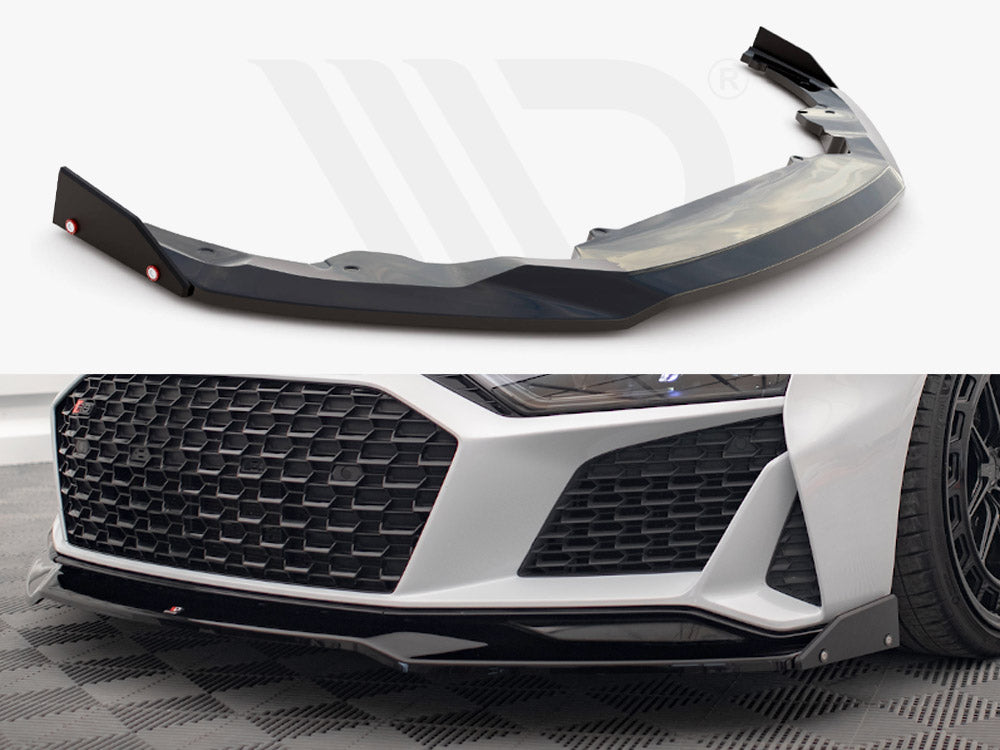Front Splitter V.3 + Flaps Audi R8 Mk2 Facelift - Wayside Performance 