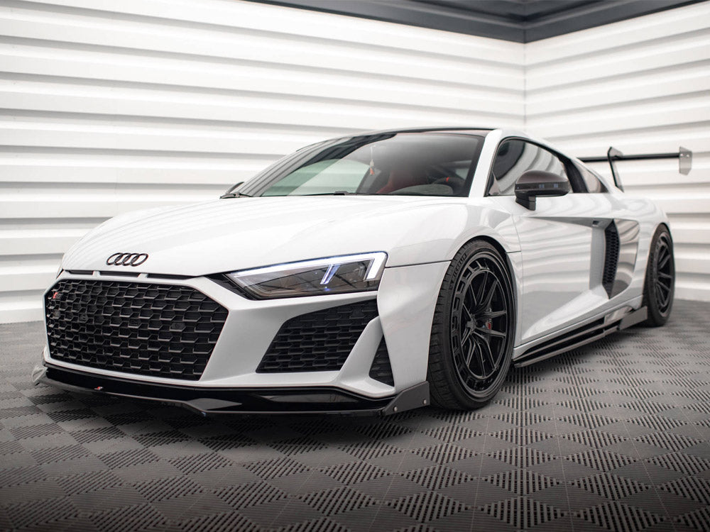 Front Splitter V.3 + Flaps Audi R8 Mk2 Facelift - Wayside Performance 