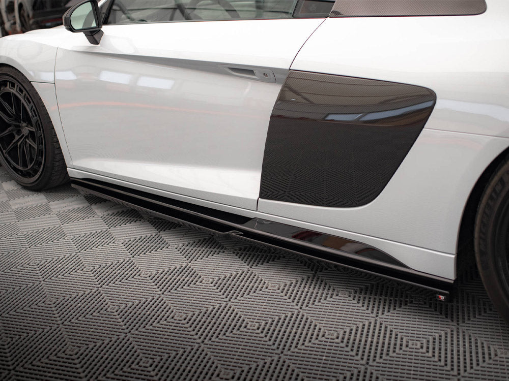 Side Skirts Diffusers V.2 Audi R8 Mk2 Facelift - Wayside Performance 