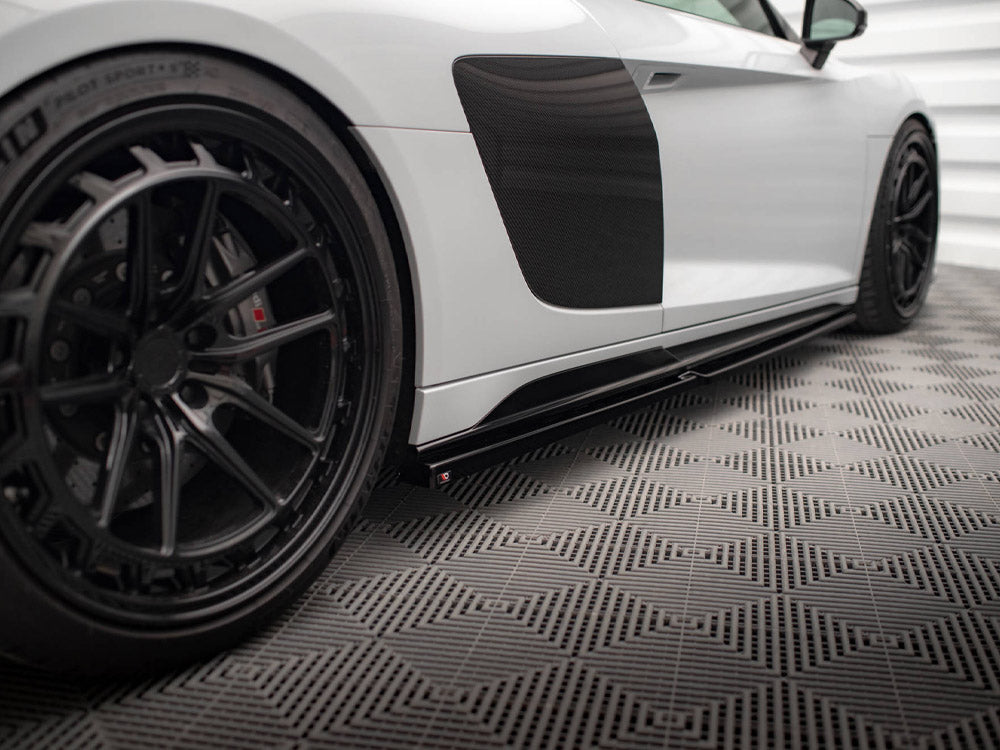 Side Skirts Diffusers V.2 Audi R8 Mk2 Facelift - Wayside Performance 