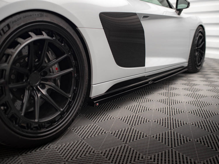 Side Skirts Diffusers V.2 Audi R8 Mk2 Facelift - Wayside Performance 