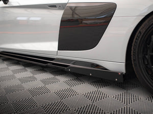 Side Skirts Diffusers V.2 + Flaps Audi R8 Mk2 Facelift - Wayside Performance 