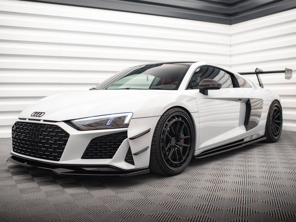 Front Bumper Wings (Canards) Audi R8 Mk2 Facelift - Wayside Performance 