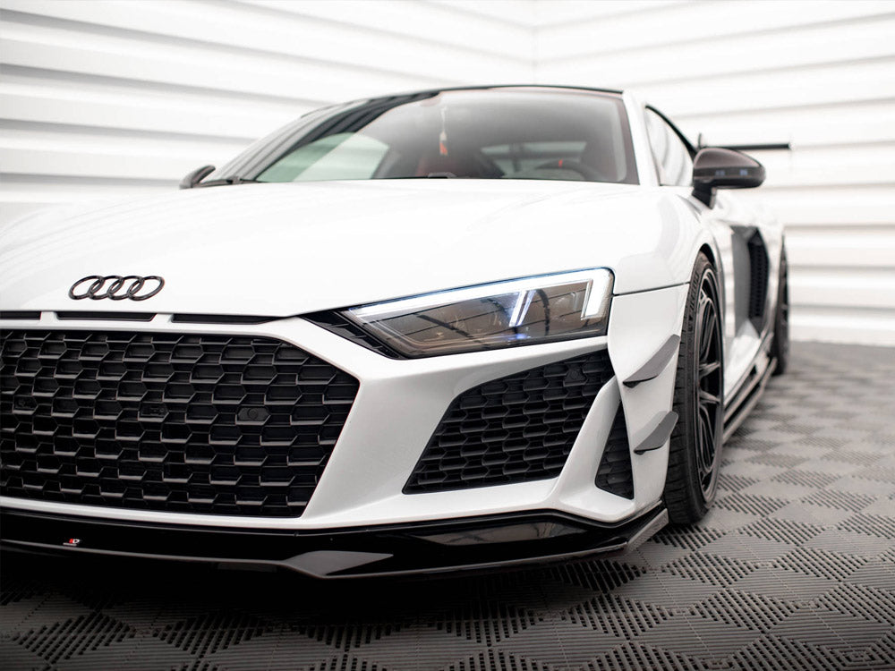 Front Bumper Wings (Canards) Audi R8 Mk2 Facelift - Wayside Performance 